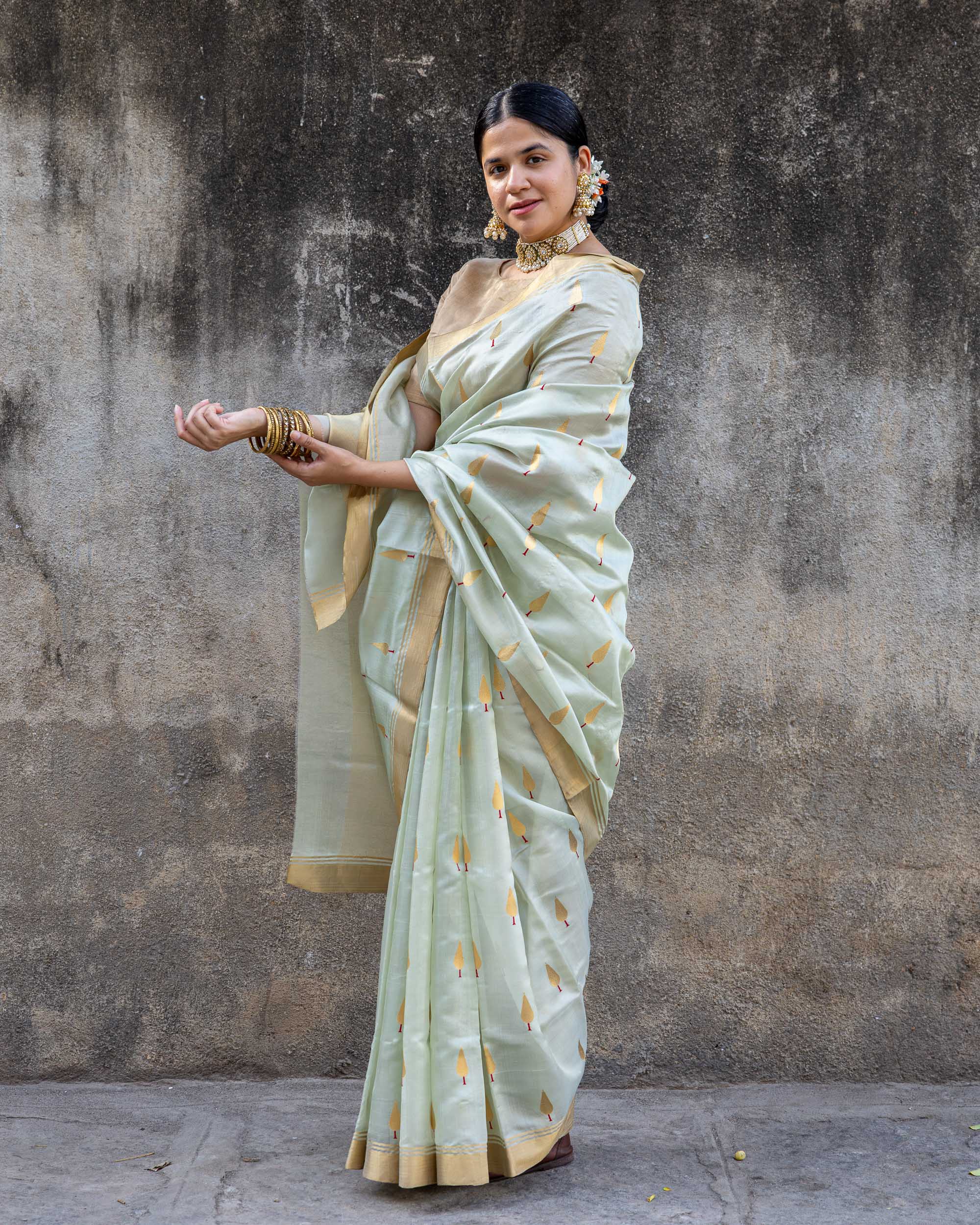 Noon Moon | Premium Handwoven Sarees – NOON MOON